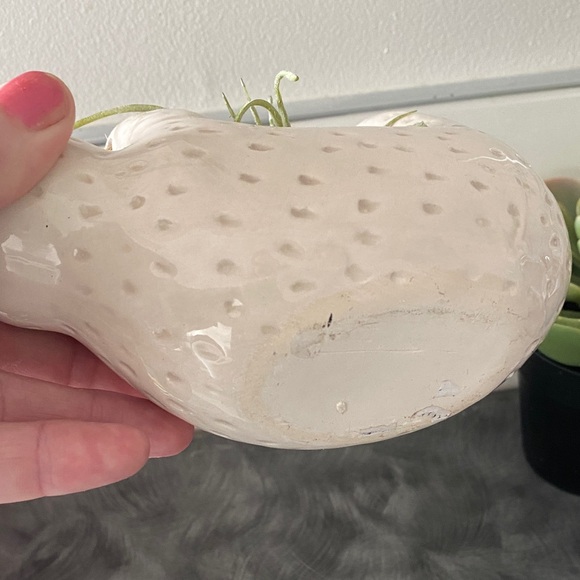 Ceramic Sloth Hanging Planter Animal Home Ornament Decor - Picture 4 of 5